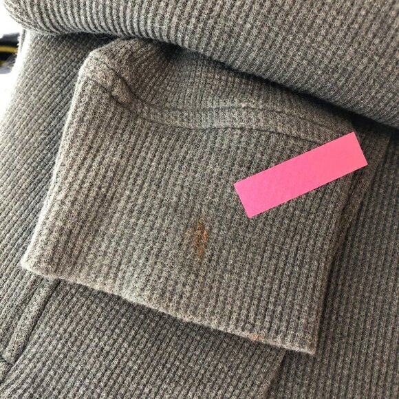 tentree Grey-Tinted Ivy Green TreeWaffle Knit Cardigan size XS - Picture 13 of 16